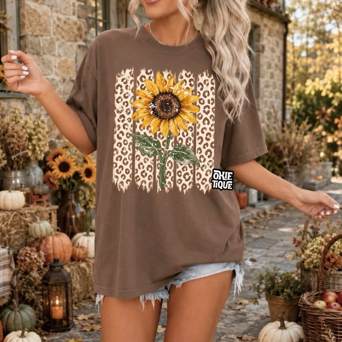 Leopard Back & Sunflower