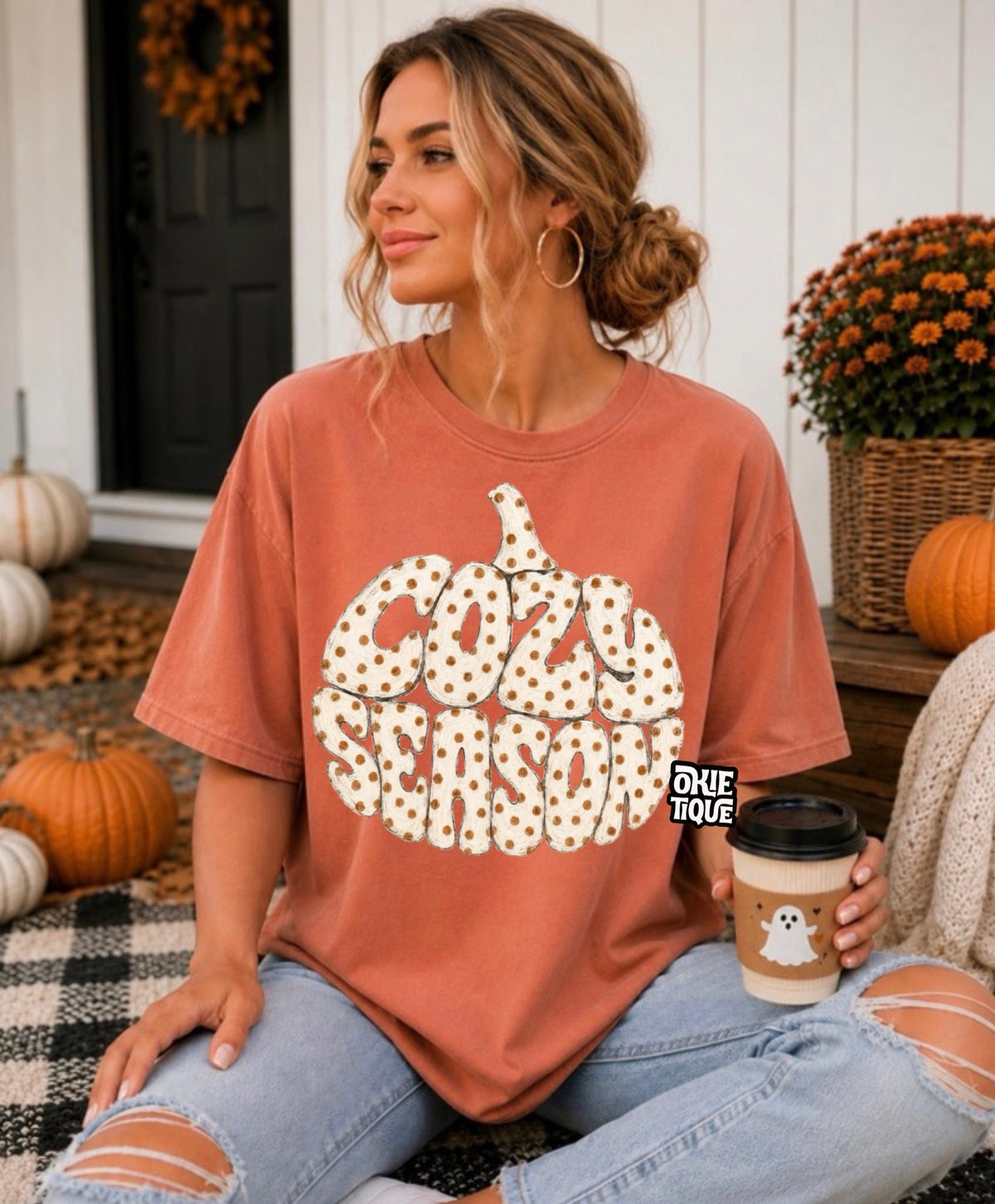 Cozy Season Pumpkin