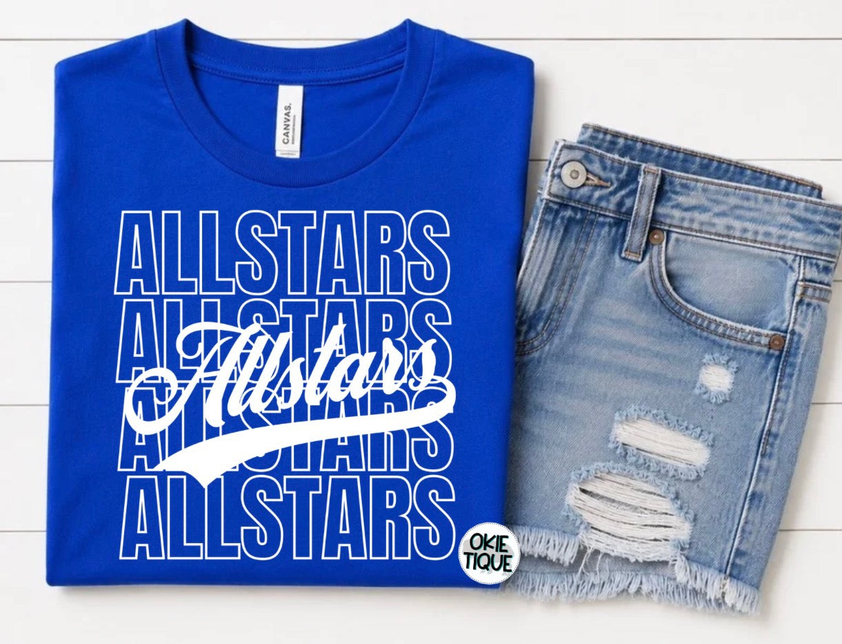 Stacked Allstars-White