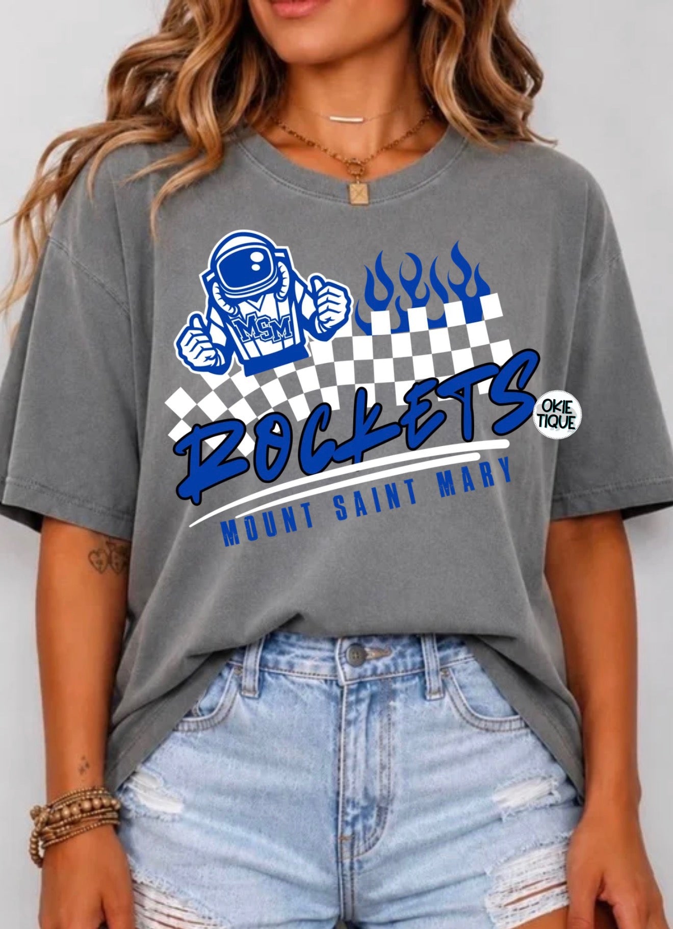Checker & Flame Rockets