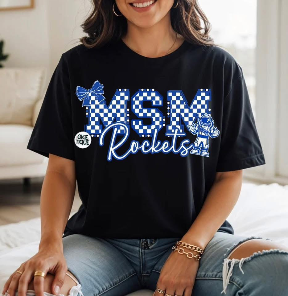 Checkered & Dot MSM Rockets
