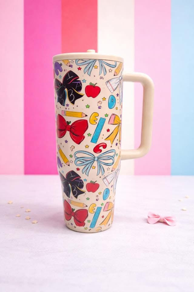Teacher Bow Cup