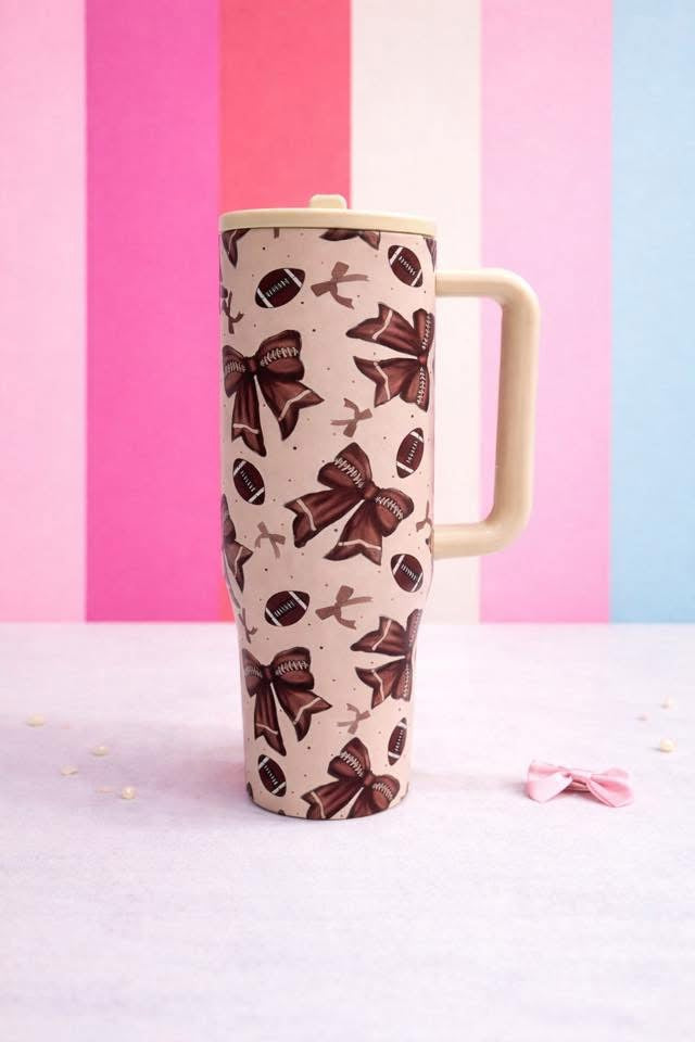 Football Bow Cup
