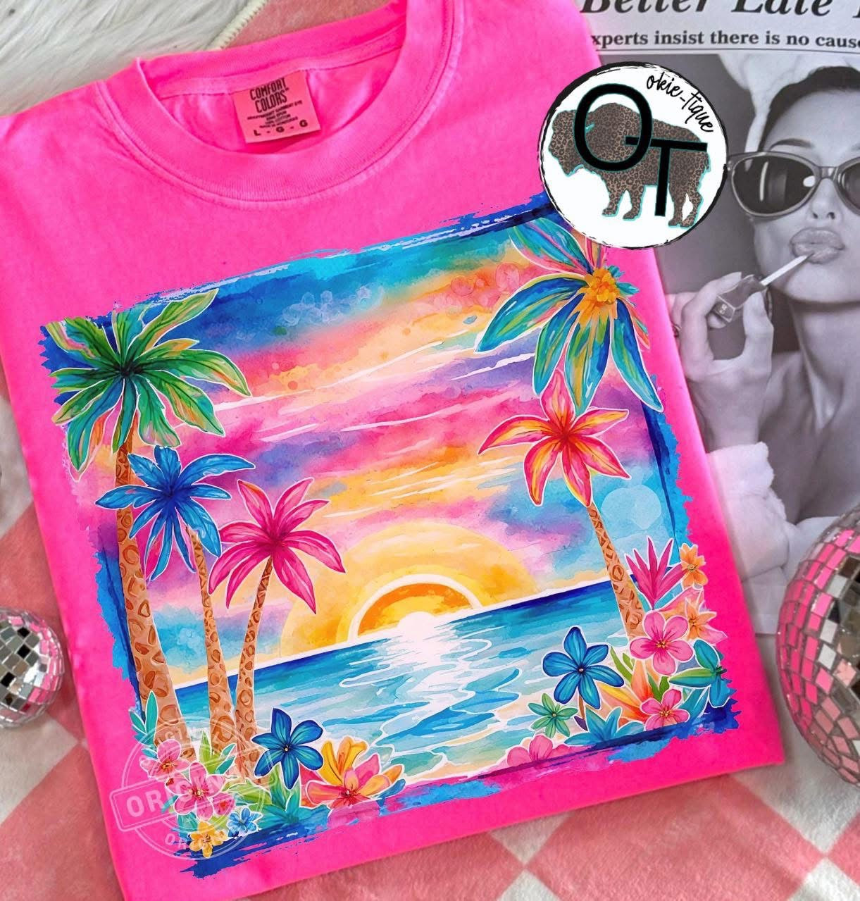 Watercolor Beach