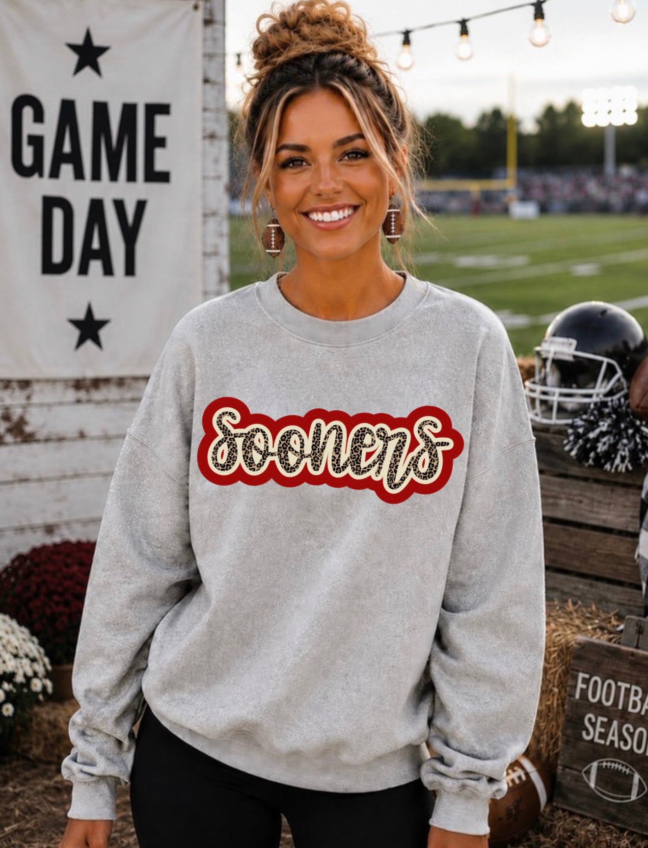 Leopard Print Sooners