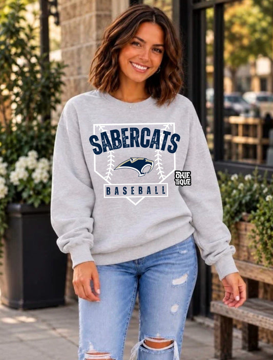 Sabercats Baseball Homeplate-SM